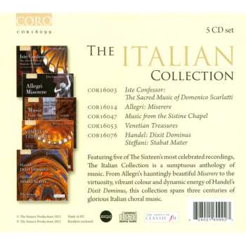 5CD/Box Set The Sixteen: The Italian Collection