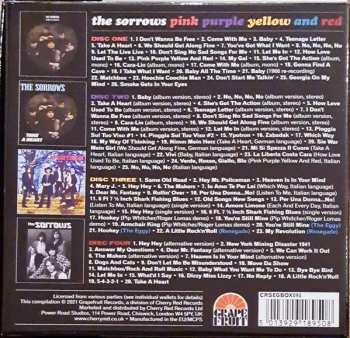 4CD/Box Set The Sorrows: Pink Purple Yellow And Red The Complete Sorrows