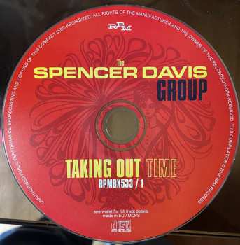 3CD/Box Set The Spencer Davis Group: Taking Out Time: (Complete Recordings 1967-1969)