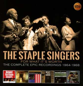3CD/Box Set The Staple Singers: For What It's Worth (The Complete Epic Recordings 1964-1968)