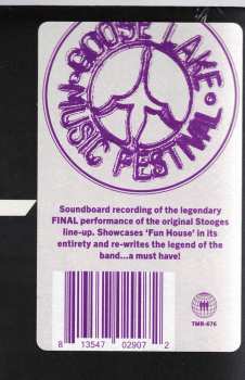 LP The Stooges: Live At Goose Lake August 8th, 1970