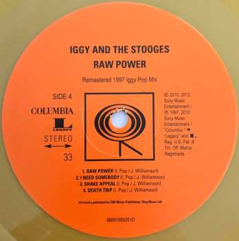 2LP The Stooges: Raw Power CLR