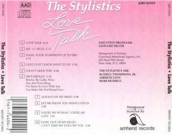 CD The Stylistics: Love Talk