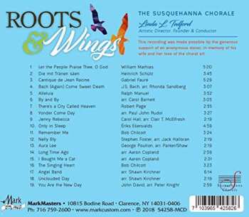 CD Susquehanna Chorale: Roots & Wings