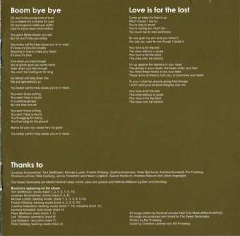 CD The Sweet Serenades: Balcony Cigarettes