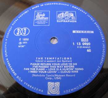 LP The Temptations: The Temptations