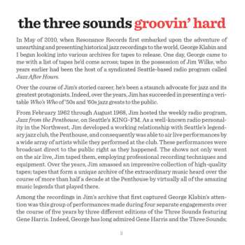 CD The Three Sounds: Groovin' Hard (Live At The Penthouse 1964-1968)