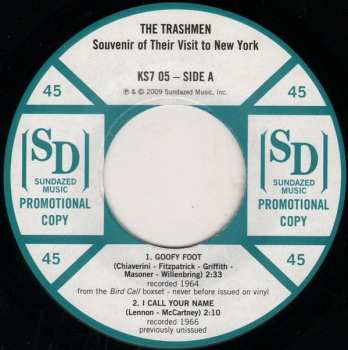 SP The Trashmen: Souvenir Of Their Visit To New York CLR