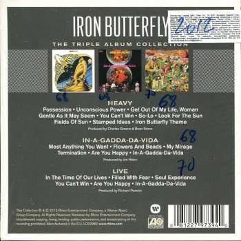 3CD/Box Set Iron Butterfly: The Triple Album Collection
