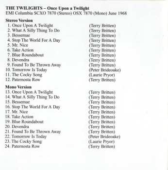 CD The Twilights: Once Upon A Twilight...