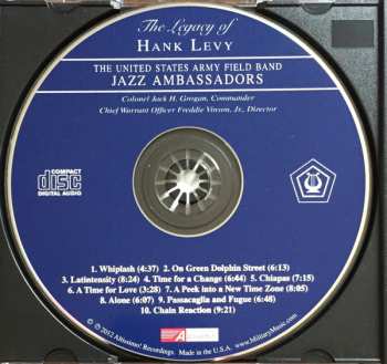 CD The Jazz Ambassadors Of The United States Army Field Band: The Legacy Of Hank Levy