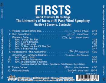 CD Bradley Genevro: Firsts