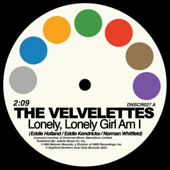Album Gladys Knight And The Pips: Lonely, Lonely Girl Am I / No One Could Love You More