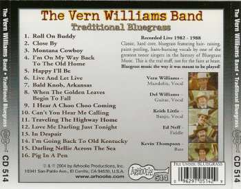 CD The Vern Williams Band: Traditional Bluegrass