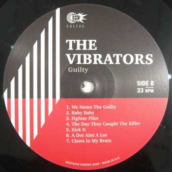 LP The Vibrators: Guilty