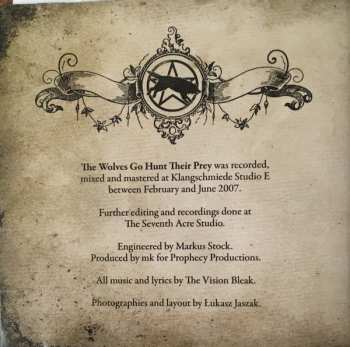 CD The Vision Bleak: The Wolves Go Hunt Their Prey