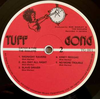 LP The Wailers: Catch A Fire LTD | NUM