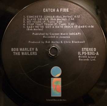 LP The Wailers: Catch A Fire LTD