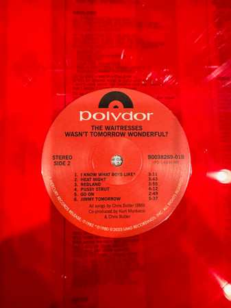 LP The Waitresses: Wasn't Tomorrow Wonderful?