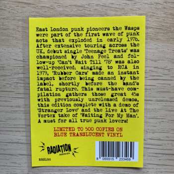 LP The Wasps: Punkryonics - Singles & Rare Tracks 1977-1979 CLR | LTD