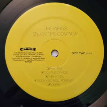 LP The Whigs: Enjoy The Company