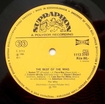 LP The Who: The Best Of The Who