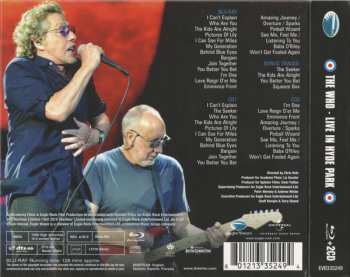 2CD/Blu-ray The Who: Live In Hyde Park