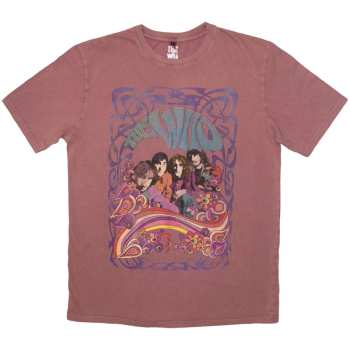 Merch The Who: Stone Wash T-Shirt Psych Floral