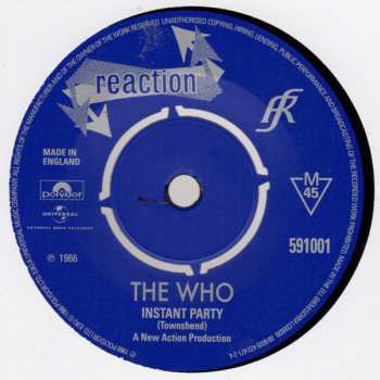 5SP/Box Set The Who: The Reaction Singles (1966) LTD