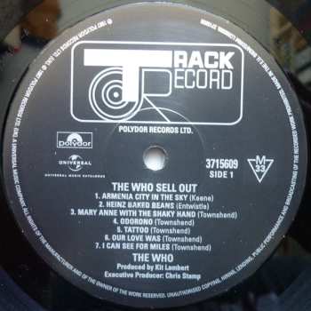 LP The Who: The Who Sell Out