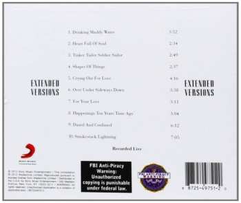 CD The Yardbirds: Extended Versions