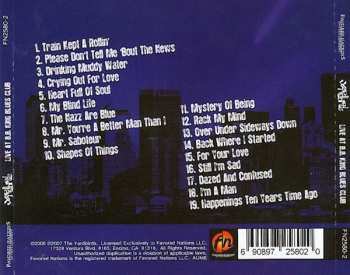 CD The Yardbirds: Live At B.B.King Blues Club