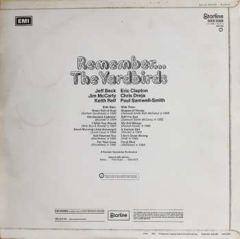 LP The Yardbirds: Remember... The Yardbirds