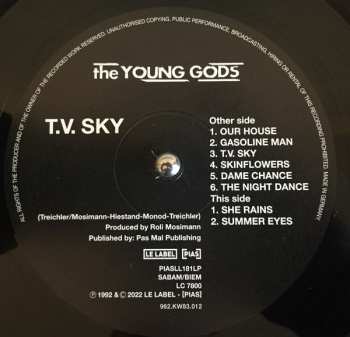 2LP The Young Gods: T.V. Sky