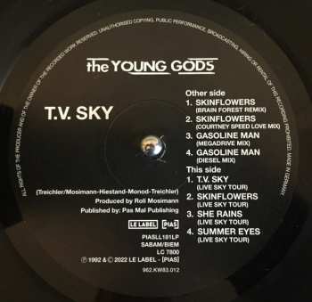 2LP The Young Gods: T.V. Sky