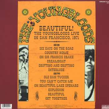 LP The Youngbloods: Beautiful! The Youngbloods Live In San Francisco, 1971