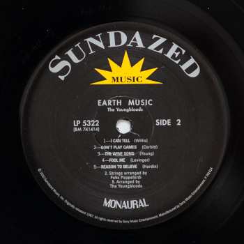 LP The Youngbloods: Earth Music