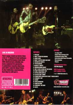 DVD The Zeros: Live In Madrid