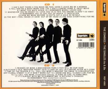 2CD The Zombies: The Singles As & Bs