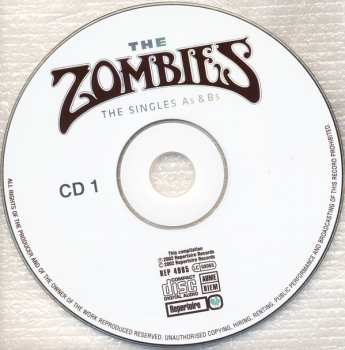 2CD The Zombies: The Singles As & Bs