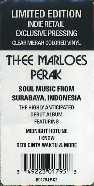 LP Thee Marloes: Perak CLR | LTD