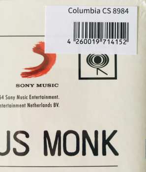 LP Thelonious Monk: It's Monk's Time LTD