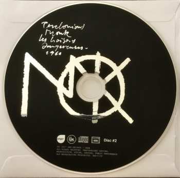 2CD Thelonious Monk: Les Liaisons Dangereuses 1960 DLX