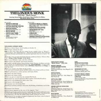 LP Thelonious Monk: Monk's Dream LTD