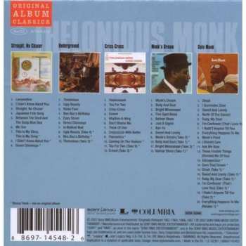 5CD/Box Set Thelonious Monk: Original Album Classics