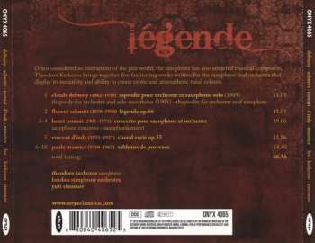CD The London Symphony Orchestra: Légende: Works for Saxophone and Orchestra