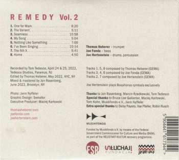 CD Thomas Heberer: Remedy Vol. 2
