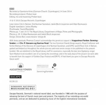 CD Thomas Kingo: Thomas Kingo's Sacred Song Book