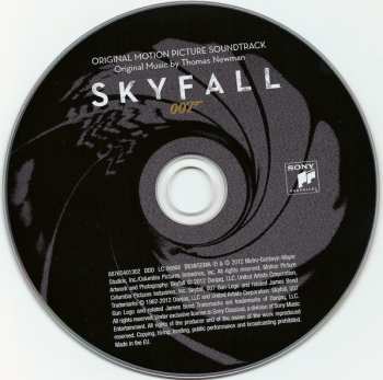 CD Thomas Newman: Skyfall (Original Motion Picture Soundtrack)