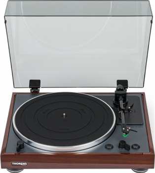Tontechnik THORENS TD-102A + Audiotechnica AT-VM95E  Ořech - piano lak